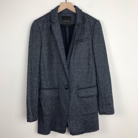 Banana Republic Jackets & Blazers - Banana Republic Textured Knit Boyfriend Blazer 10